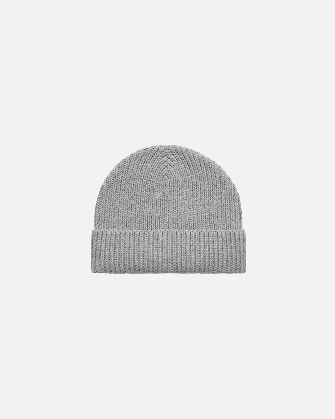 Ribbed Beanie - Grey