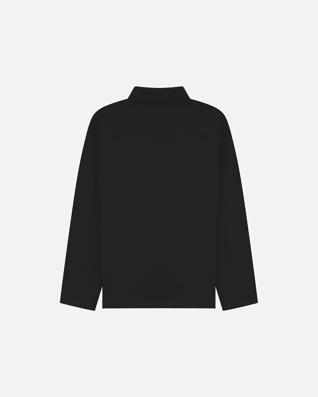 Double Zip Overshirt - Black