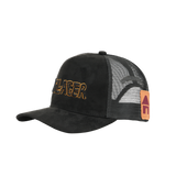 Villager Roots Trucker Hat – Suede & Mesh Snapback