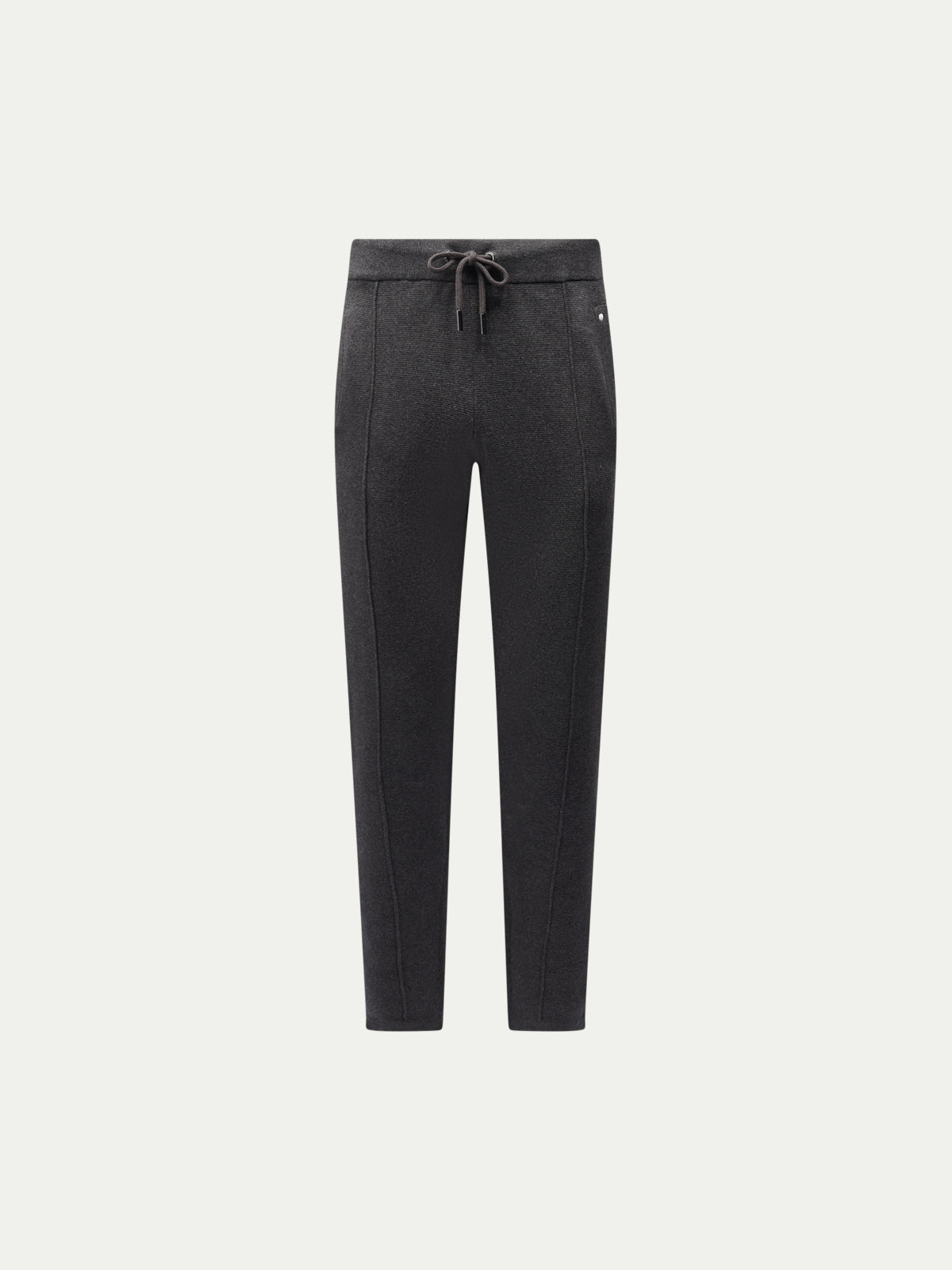 Milano Knit Jogger in Charcoal Grey