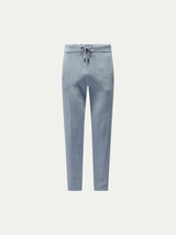 Milano Knit Jogger in Blue Blizzard