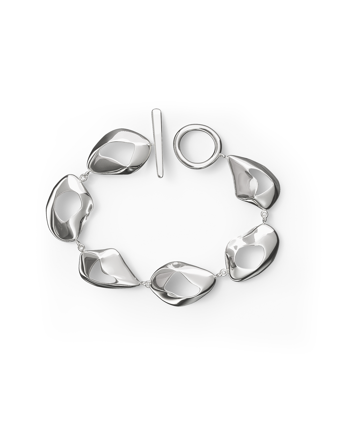 Élan Sculpted Bracelet Sterling Silver