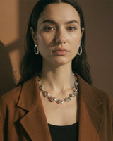 Élan Sculpted Necklace | Sterling Silver