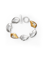Élan Sculpted Bracelet Mixed Material
