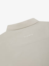 Double Zip Overshirt - Light Grey