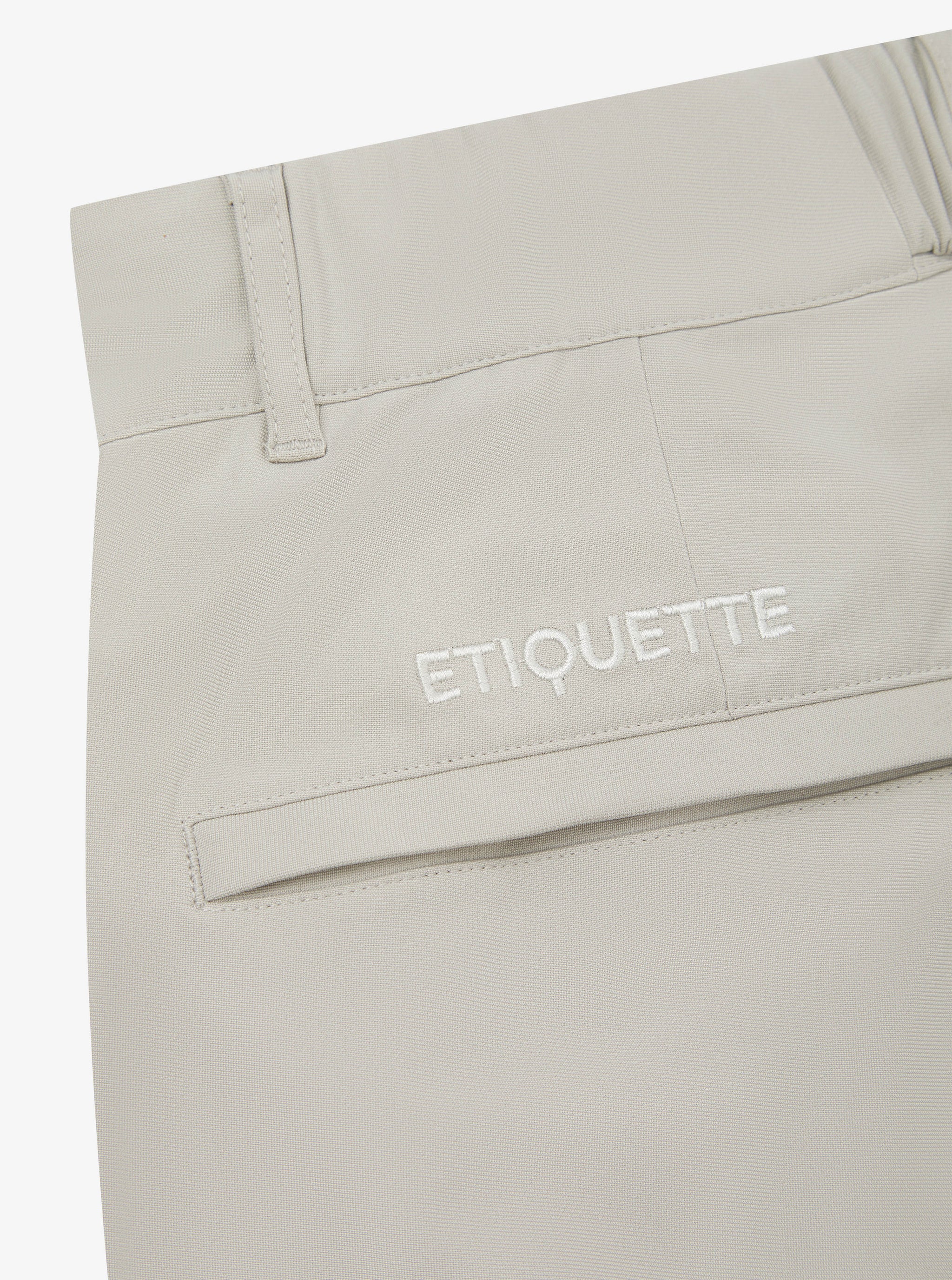 Tailored 4 Way Stretch Pant - Light Grey