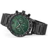 Emporio Armani Men's Watch Stainless Steel Black Strap With Green Dial AR11472 Mario