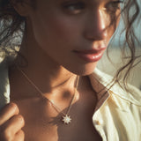 Estella Starburst Necklace | 18k Gold Plated