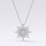 Estella Starburst Necklace | 925 Sterling Silver
