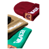 Villager Embroidered Knit Beanie