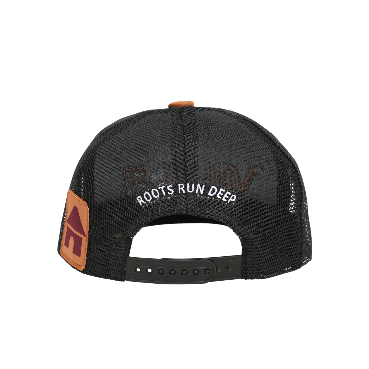 Villager Roots Trucker Hat – Suede & Mesh Snapback