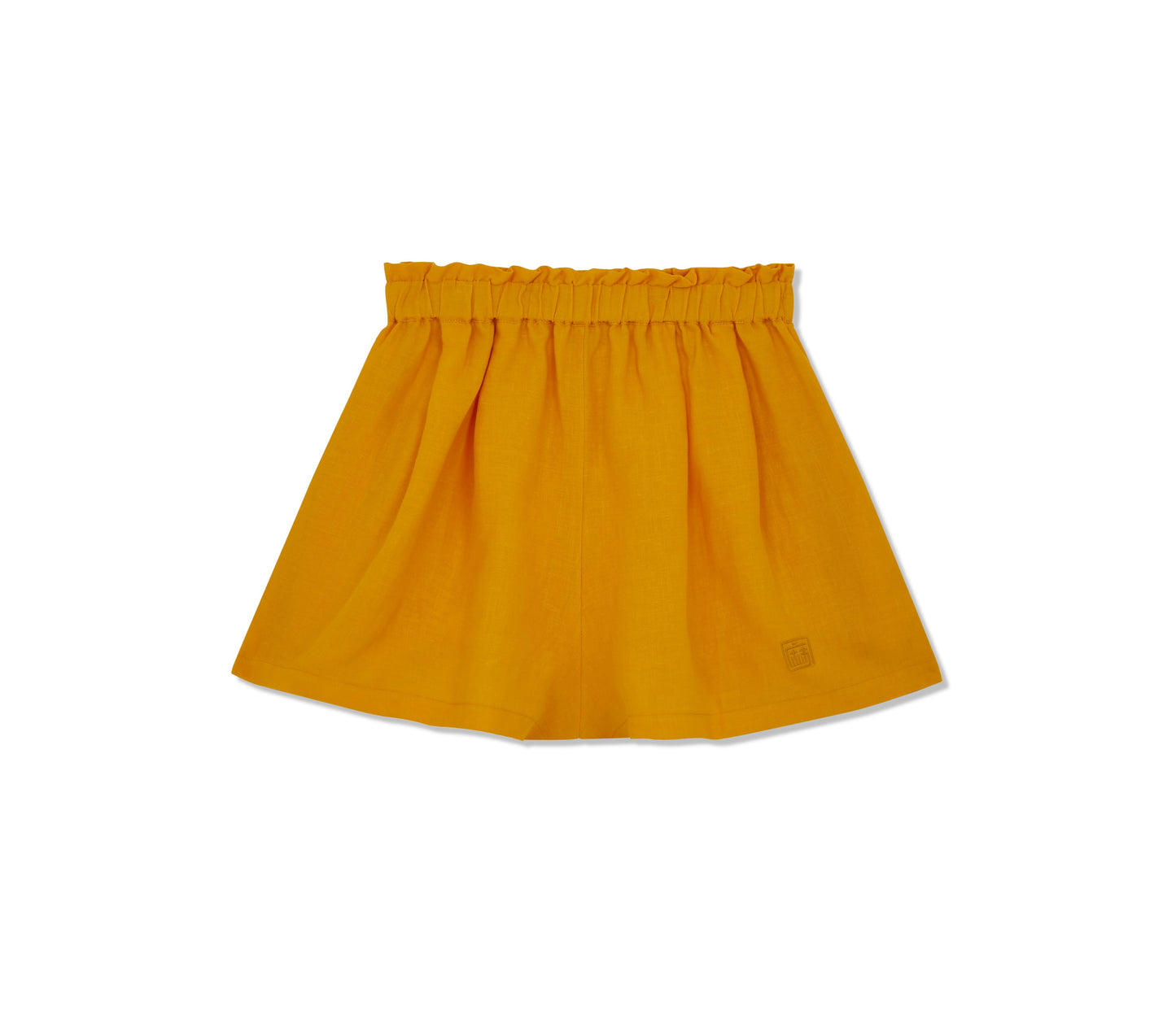 Olivia Linen Shorts - Marigold - Delivery from April 2026