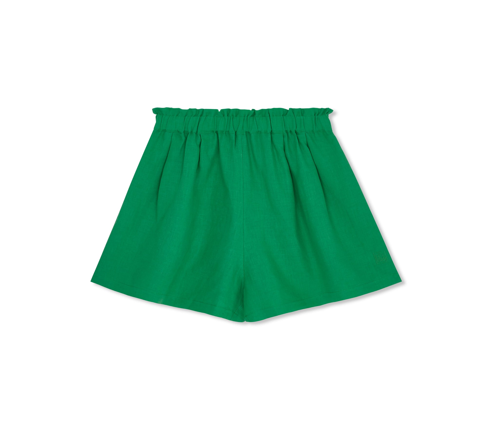 Olivia Linen Shorts - Jade - Delivery from April 2026