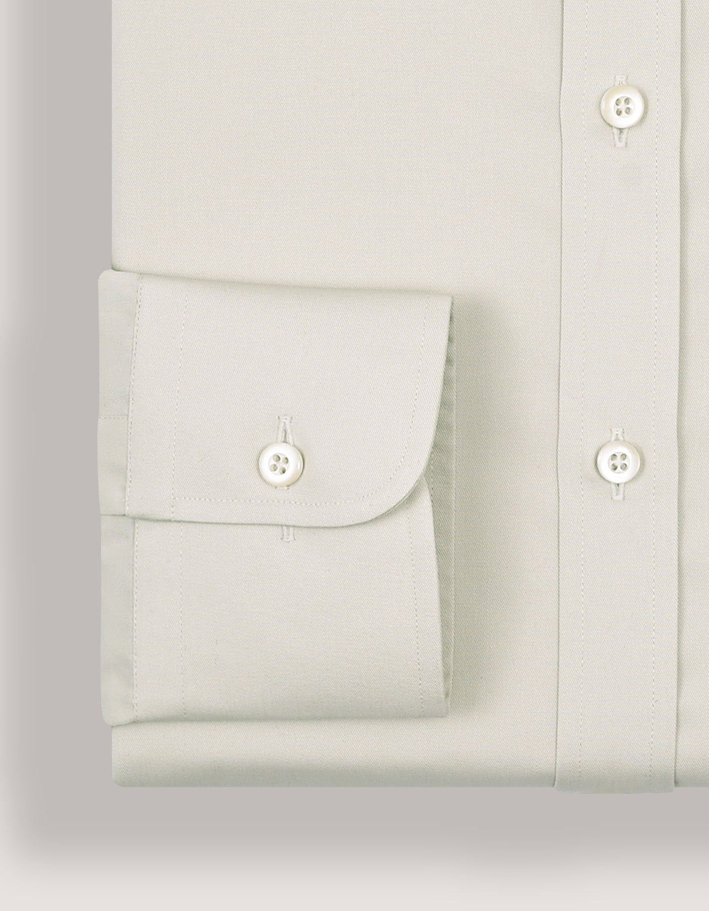 Easy Iron Beige Dress Shirt