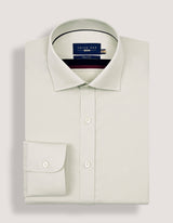 Easy Iron Beige Dress Shirt