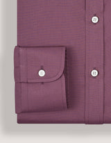 Easy Iron Plum Dress Shirt