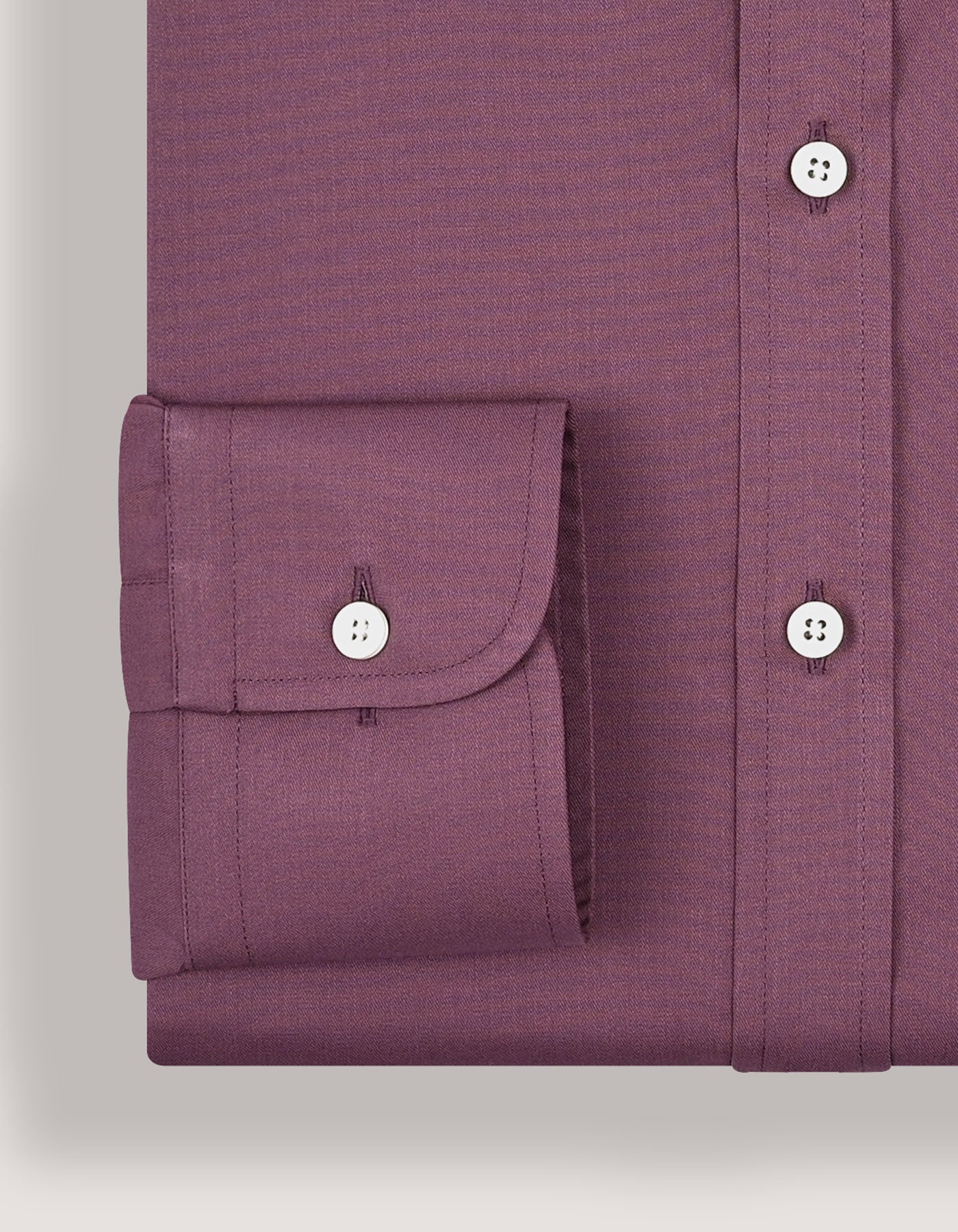 Easy Iron Plum Dress Shirt