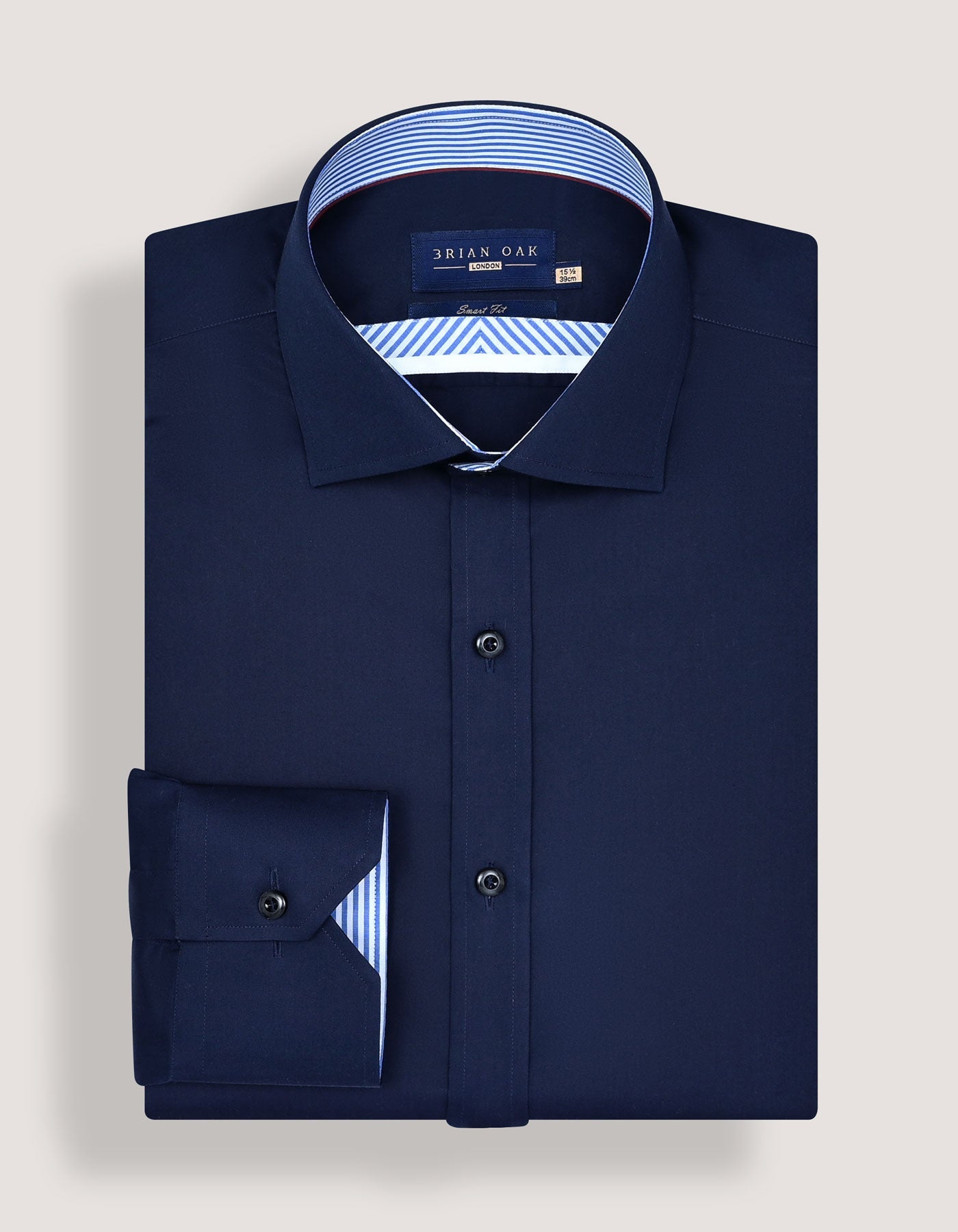 Navy Designer Formal Shirt