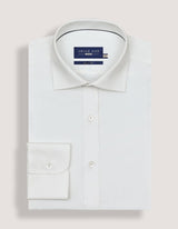 Luxury Off White Twill Shirt
