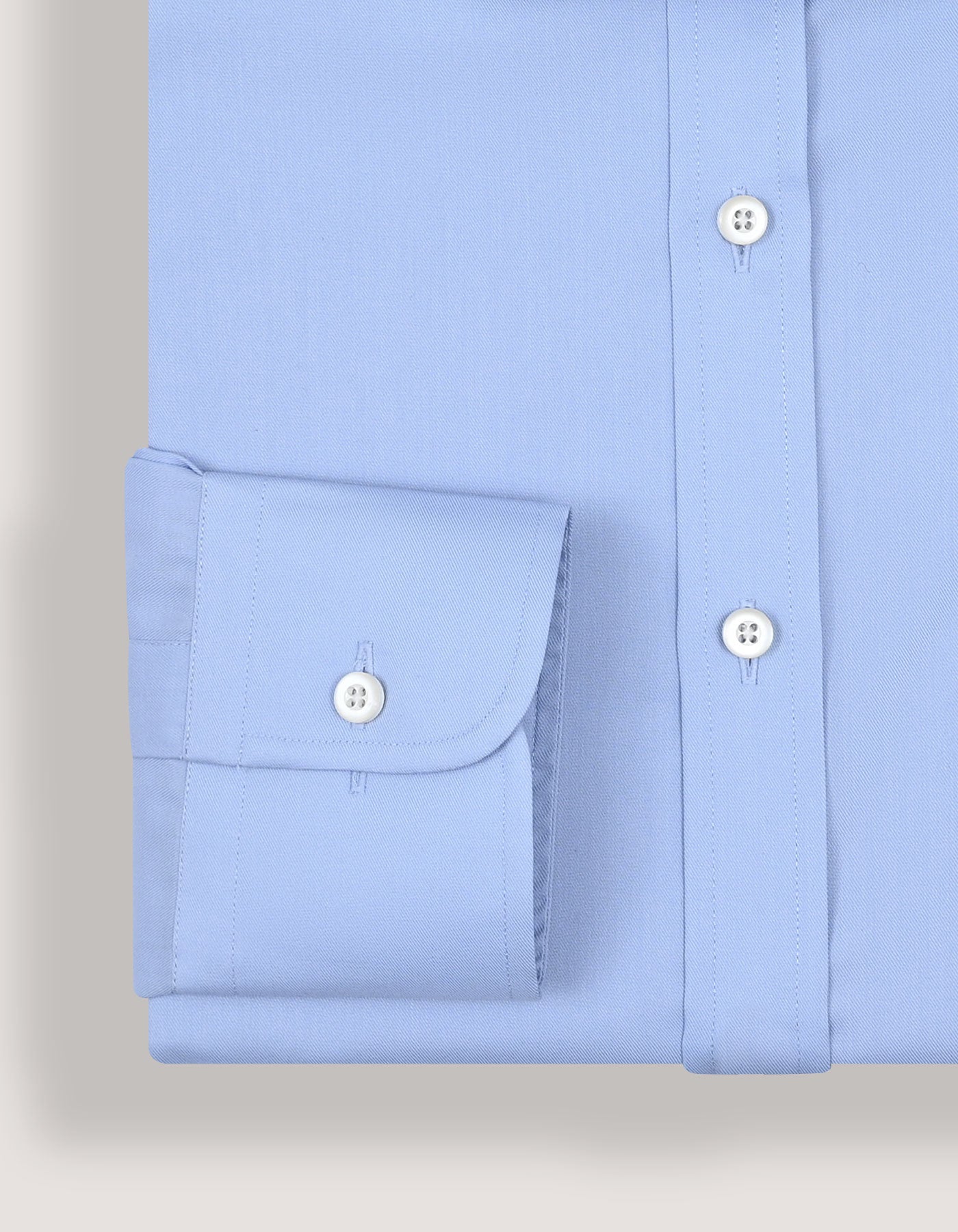 Sky Blue Pure Cotton Dress Shirt