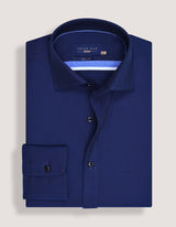 Smart Fit Royal Blue Dress Shirt