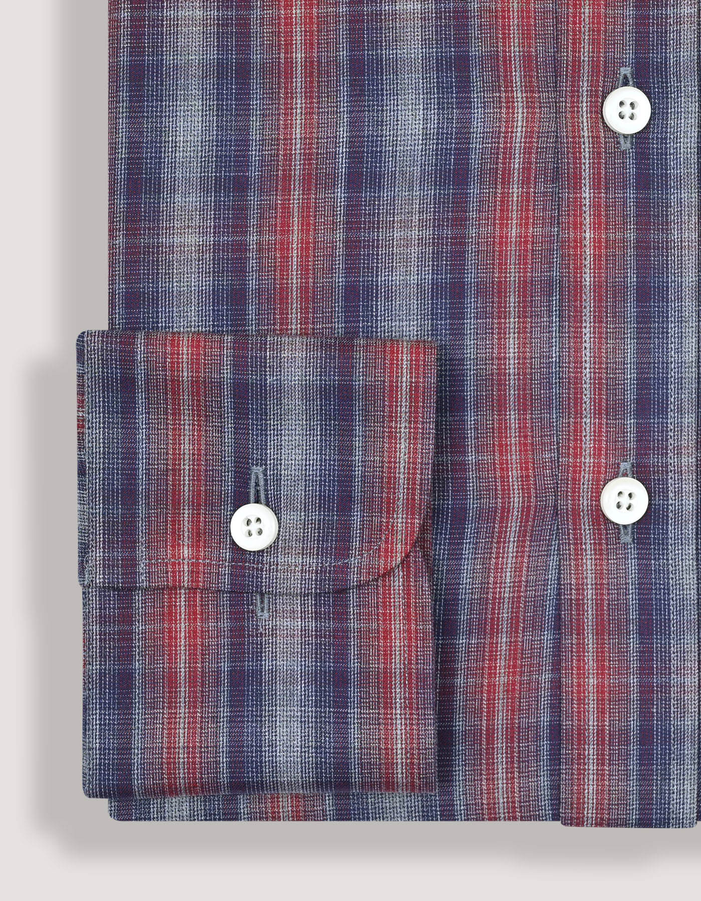Grey Check Dress Shirt