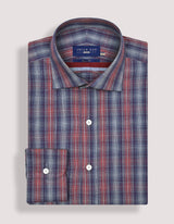 Grey Check Dress Shirt