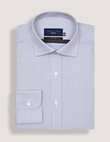 Light Brown Checkered Dress Shirt