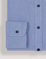 Royal Blue Check Pattern Shirt