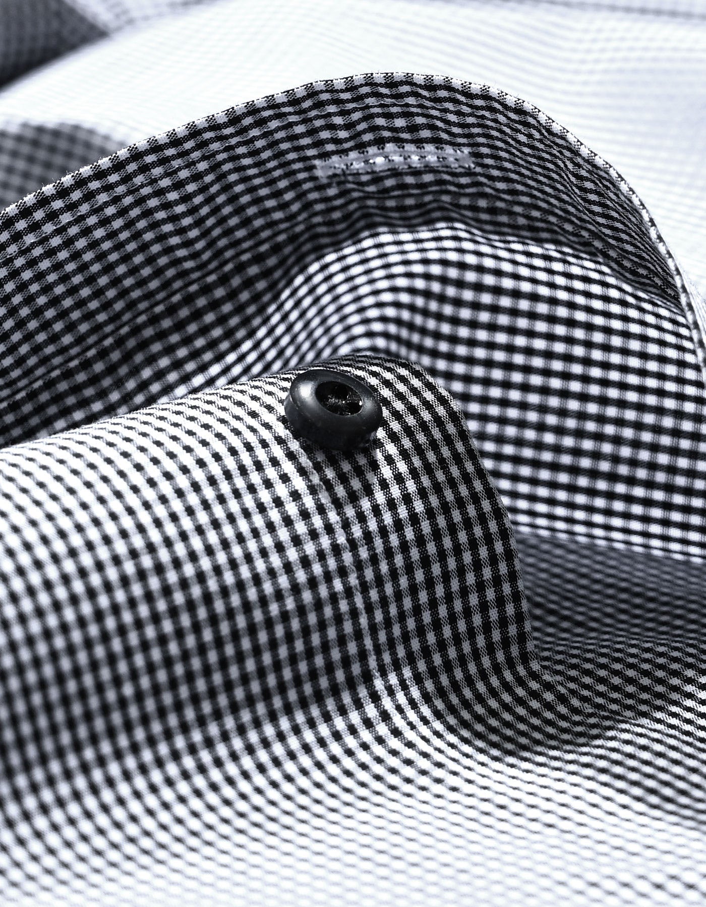 Black Mini Check Shirt