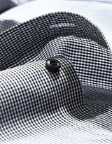 Black Mini Check Shirt
