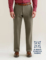 Light Brown Performance Chino Trouser