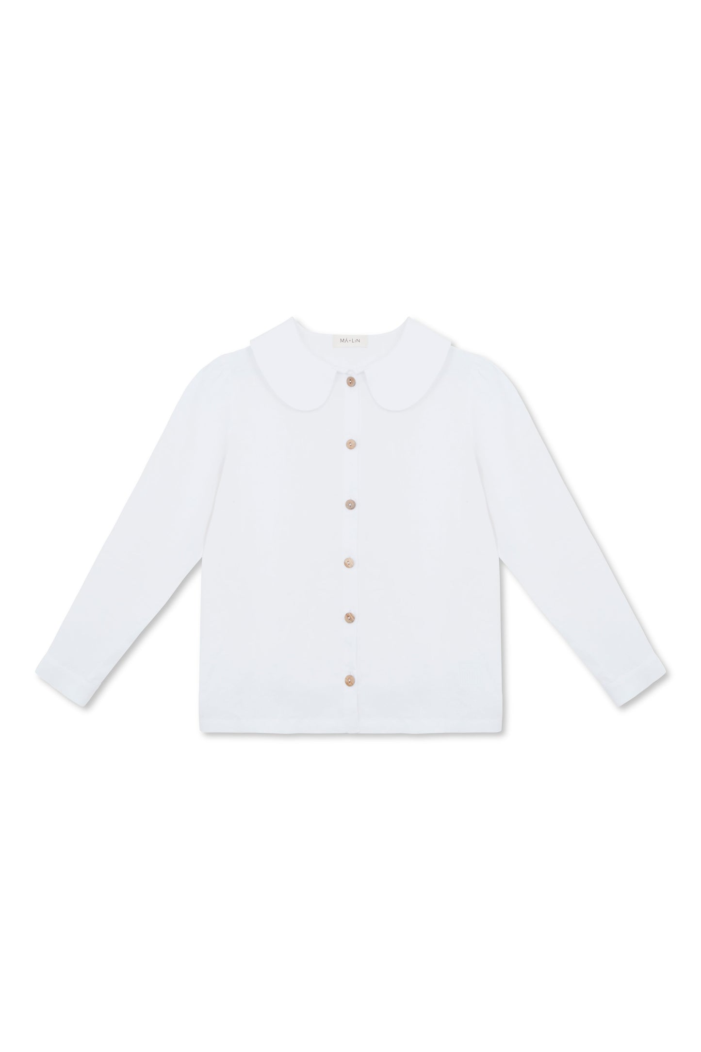Claudine Linen Blouse  - White