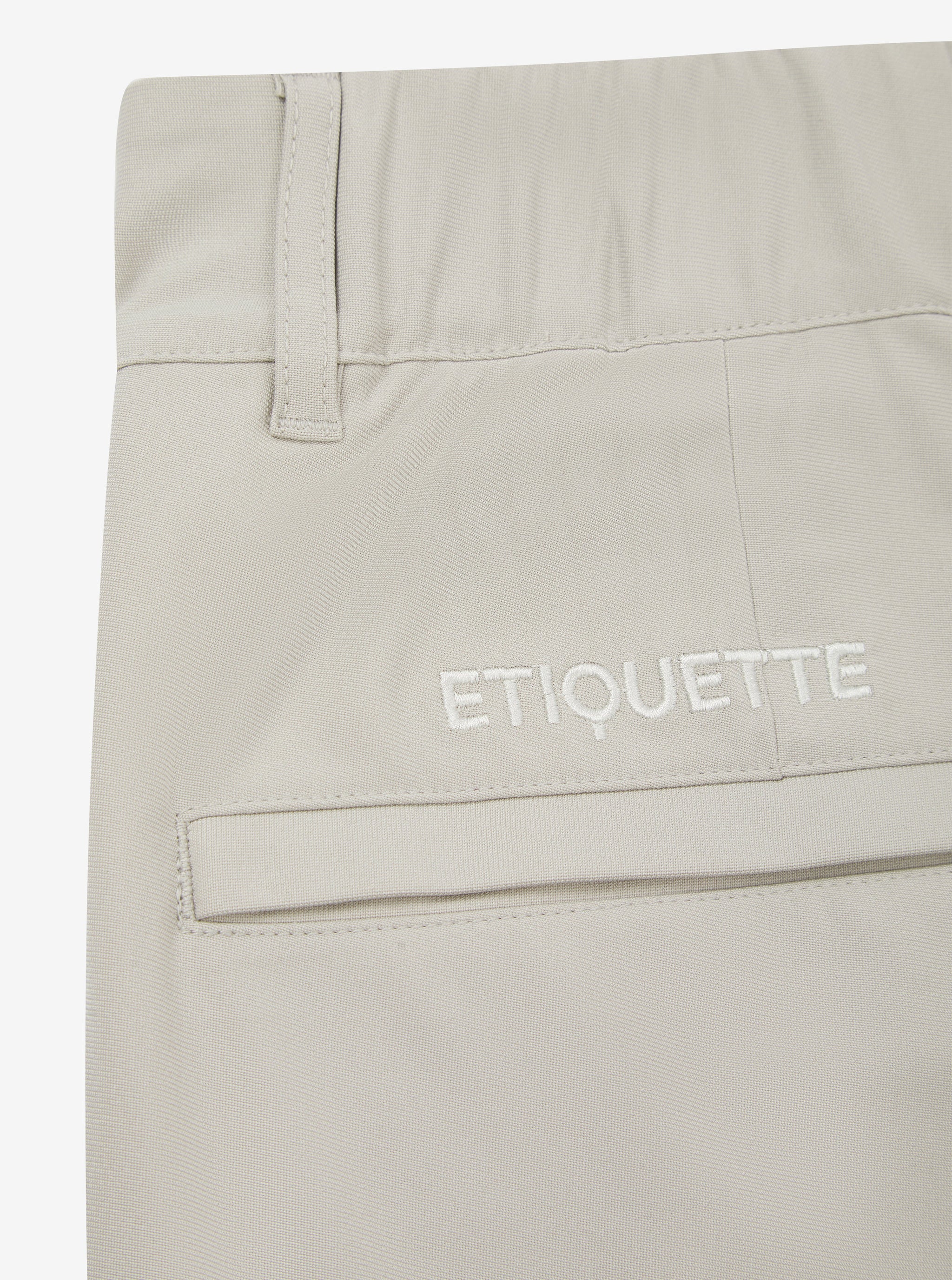Tailored 4 Way Stretch Short - Grey
