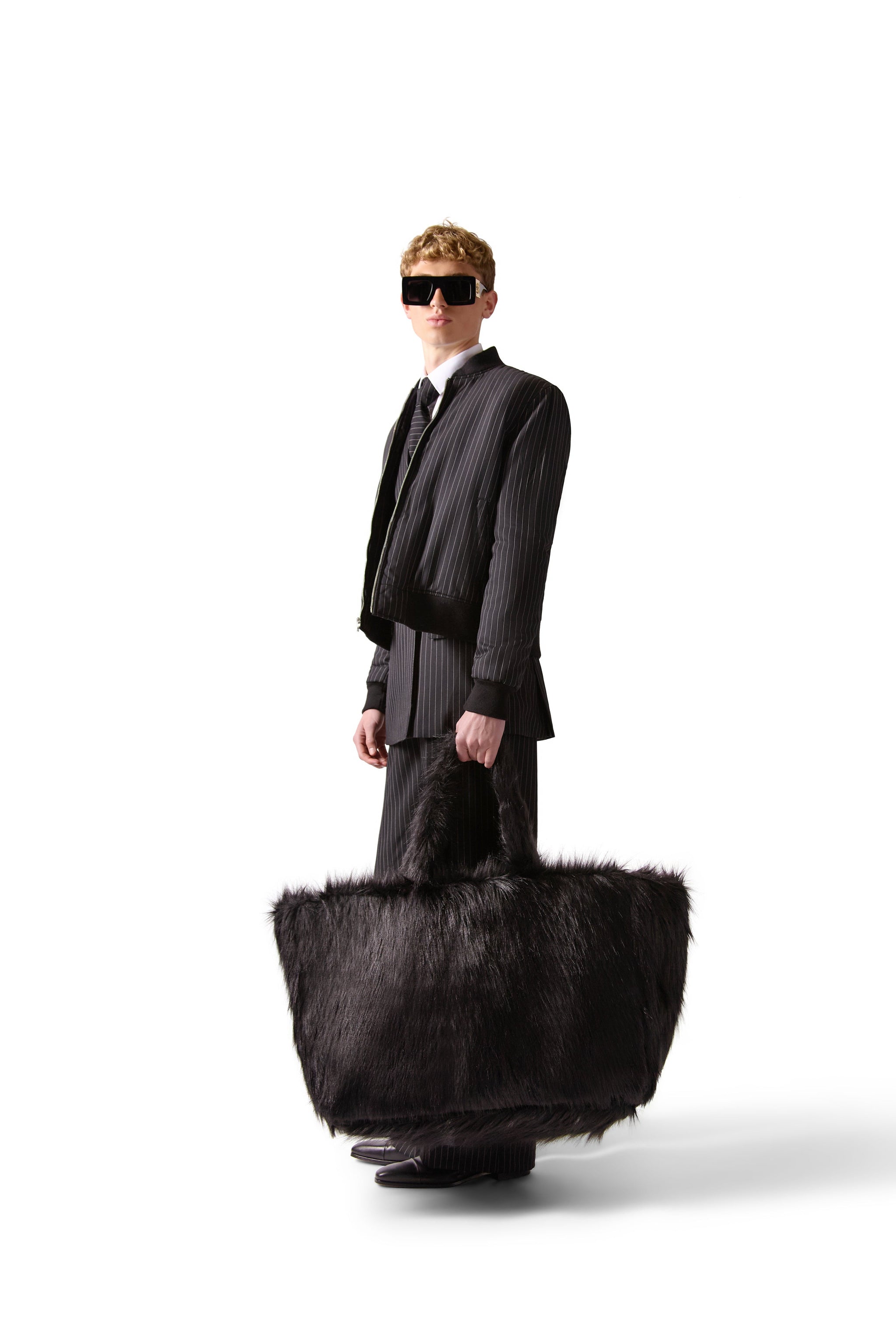 Faux Fur Large Bag