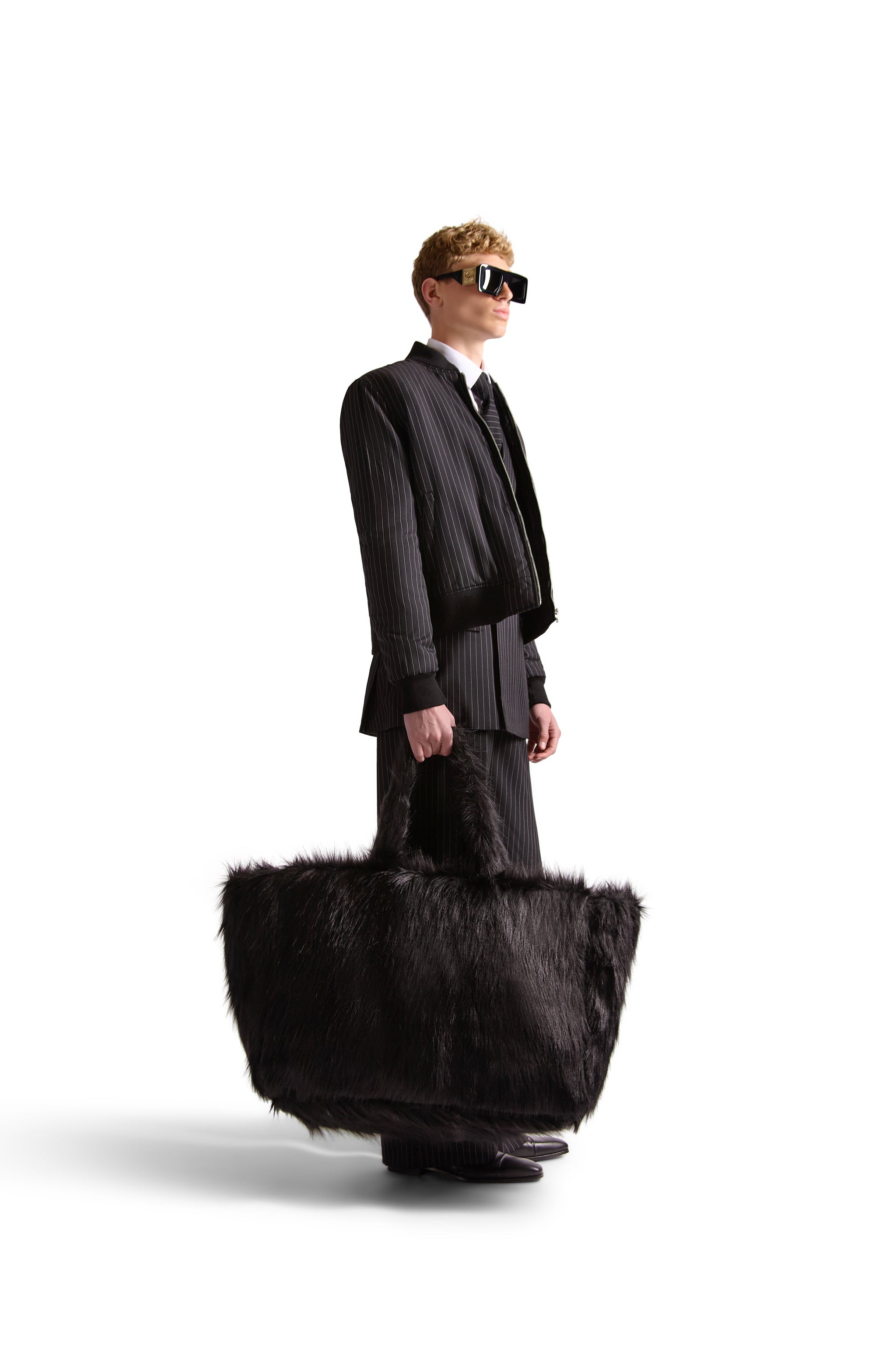 Faux Fur Large Bag