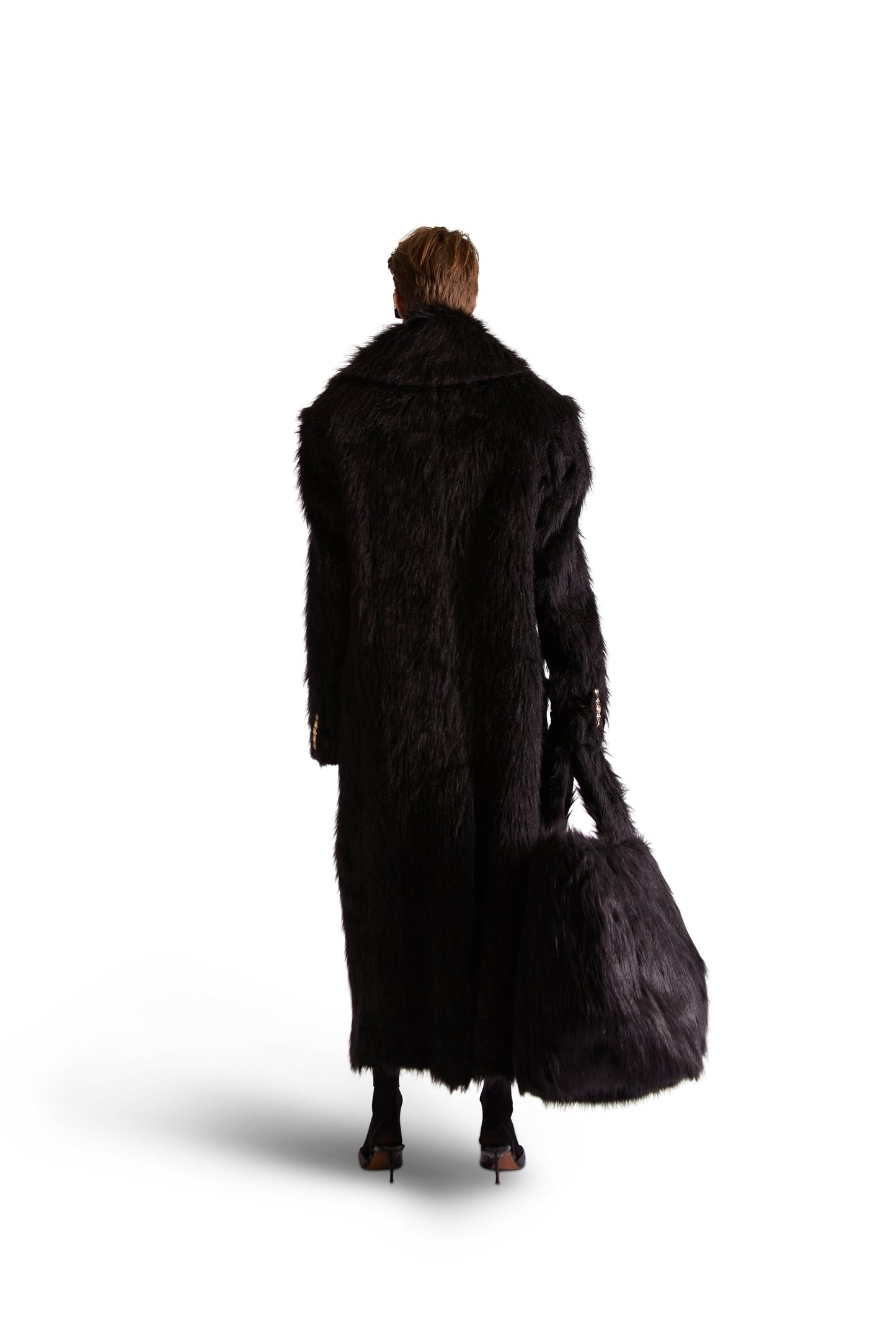 Faux Fur Large Bag