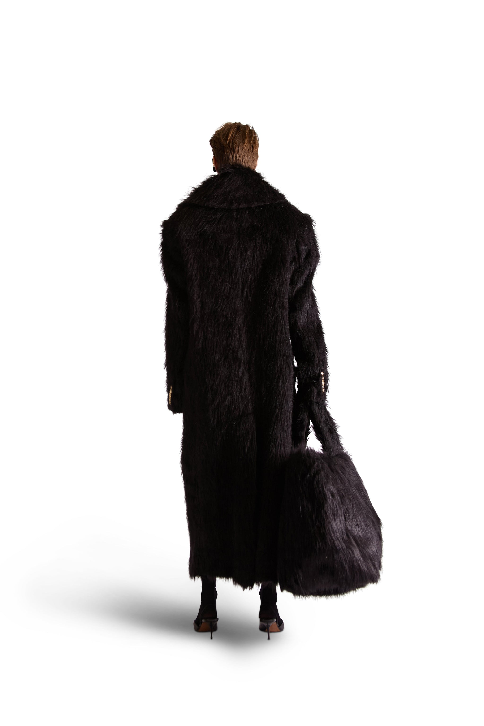 Faux Fur Large Bag