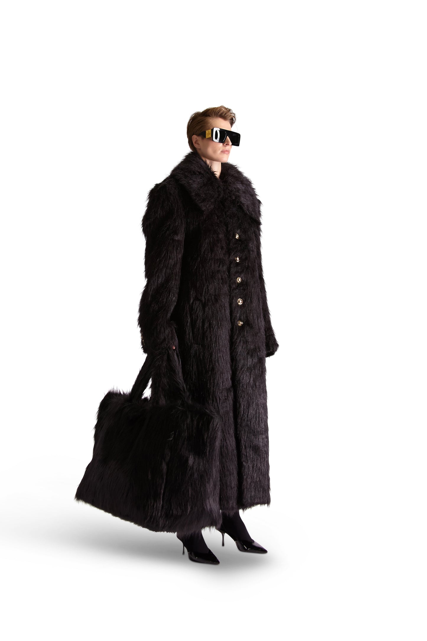 Faux Fur Large Bag