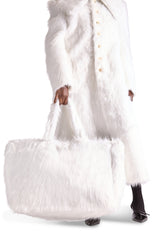 Large Faux Fur Bag