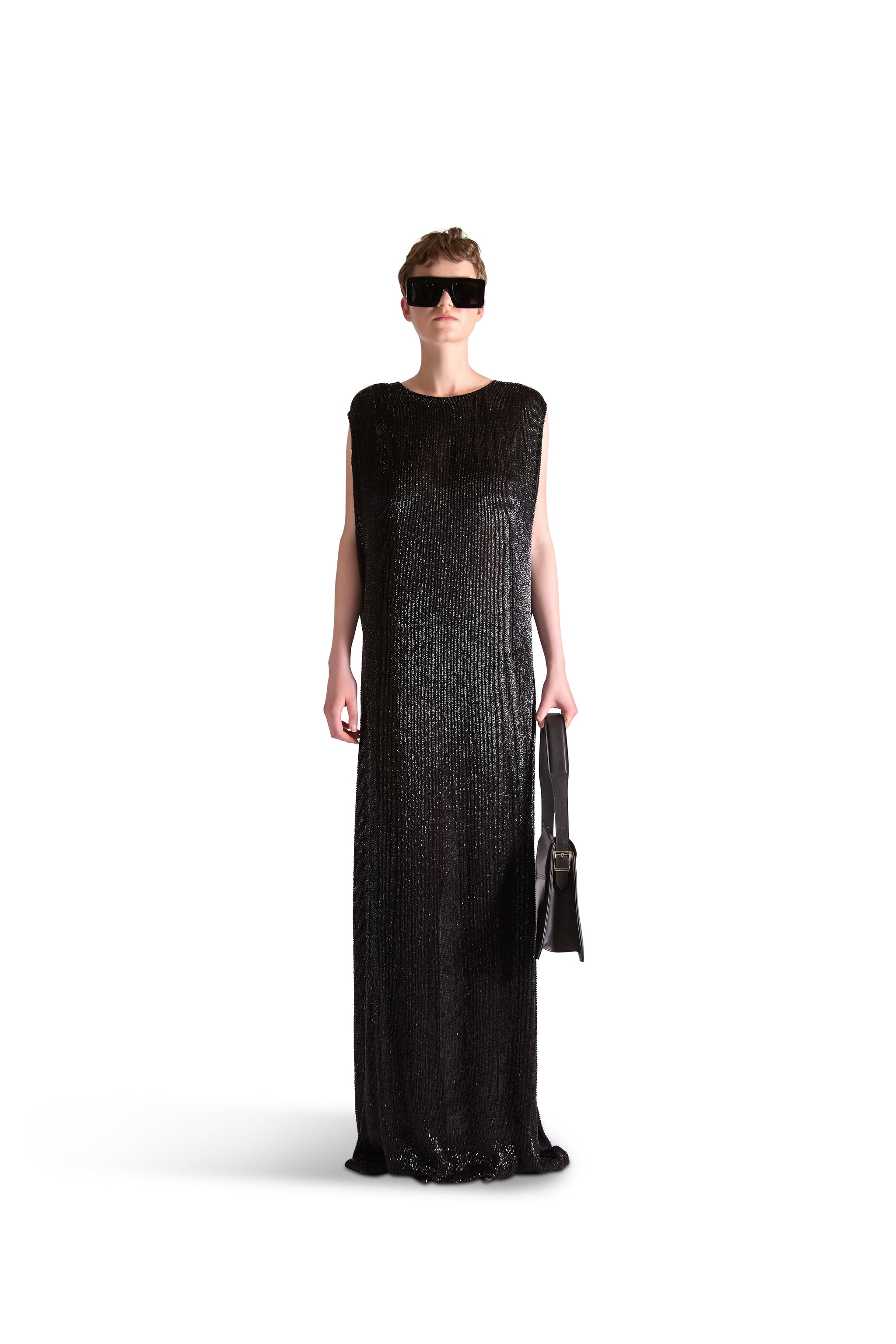 Hand Embroidered Katdana Evening Dress
