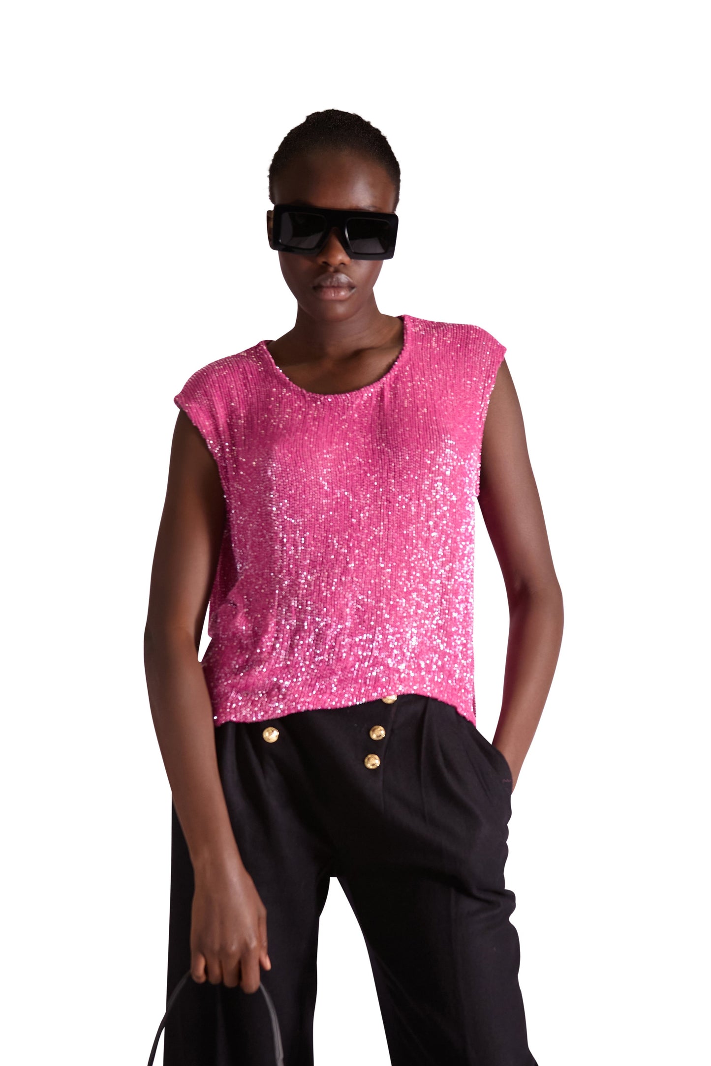 Hand Embroidered Katdana Beaded top
