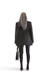 Helen Anthony Initial Twill Silk Scarf