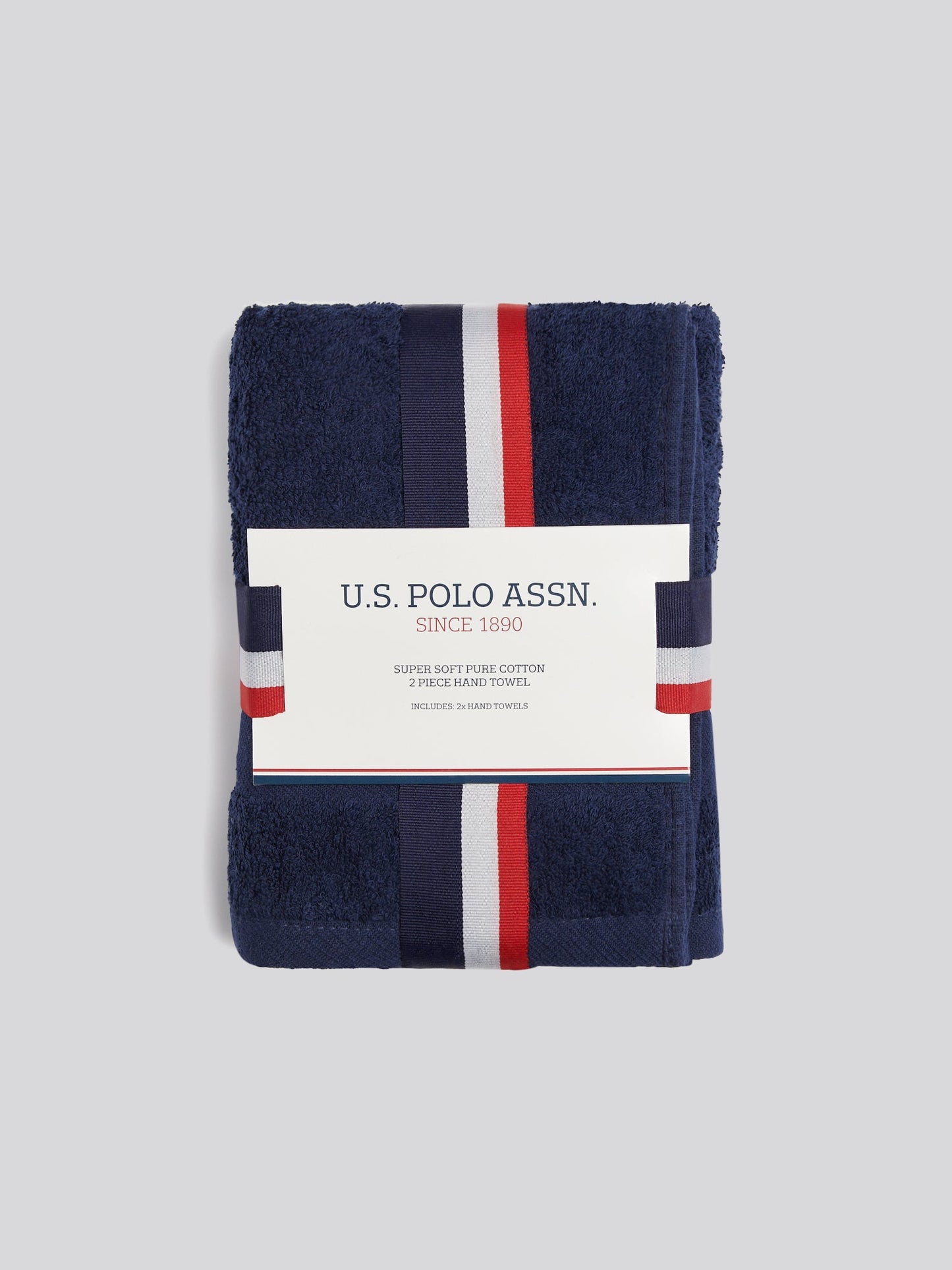 Super Soft Pure Cotton Towel in Navy Iris