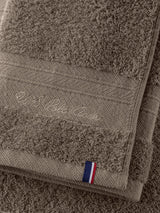 Super Soft Pure Cotton Towel in Taupe Grey