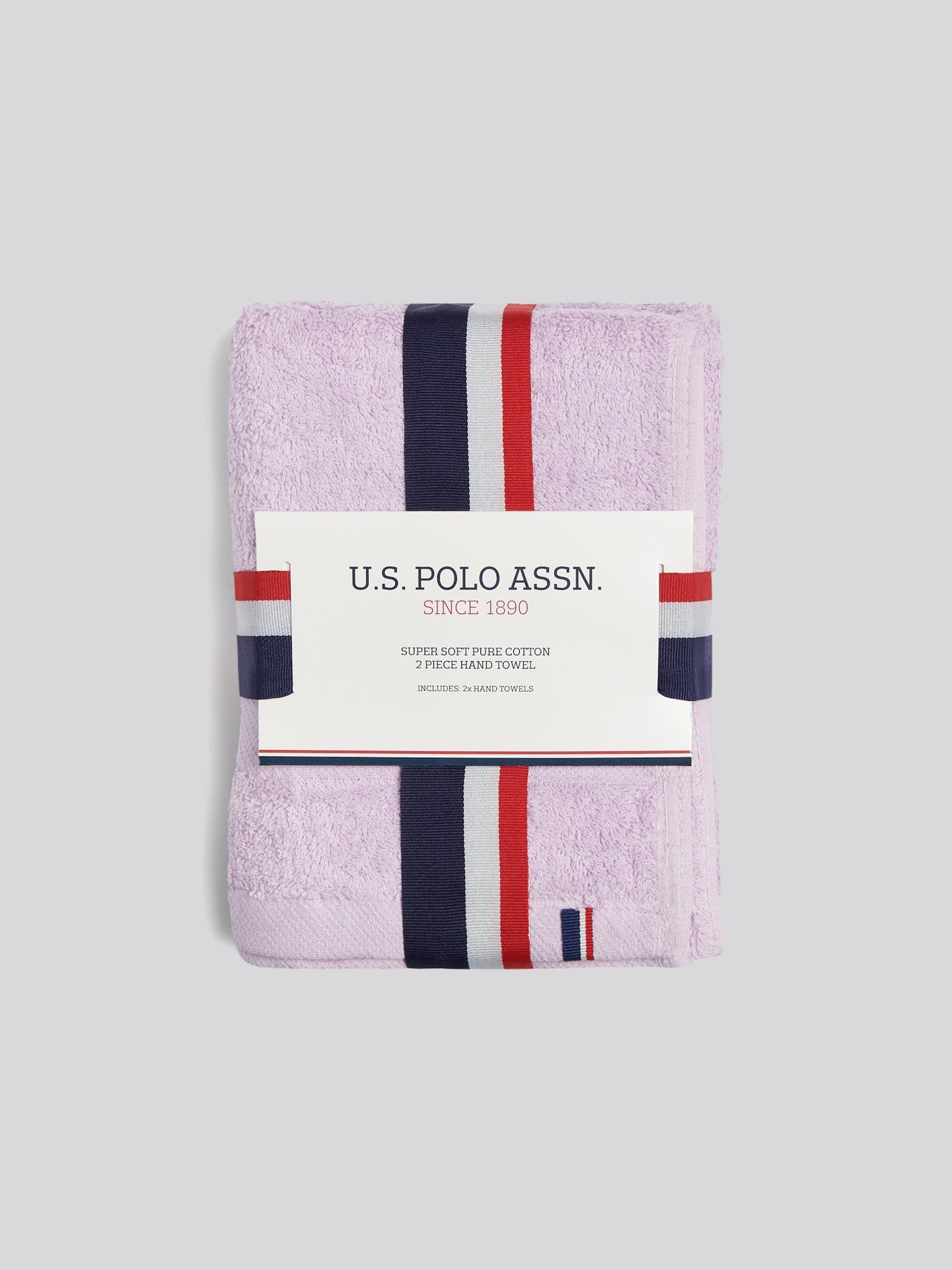 Super Soft Pure Cotton Towel in Lavender Fog