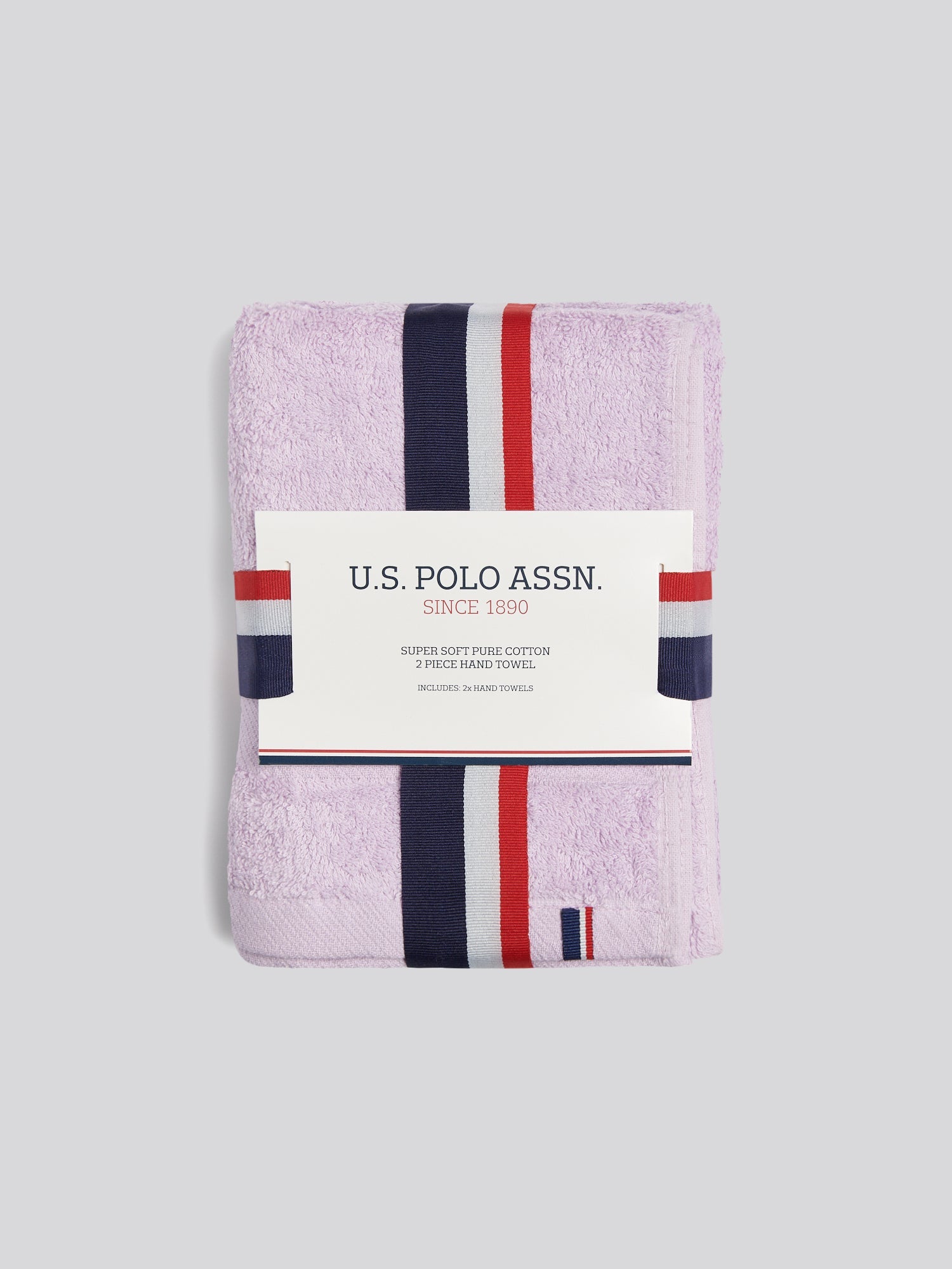 Super Soft Pure Cotton Towel in Lavender Fog