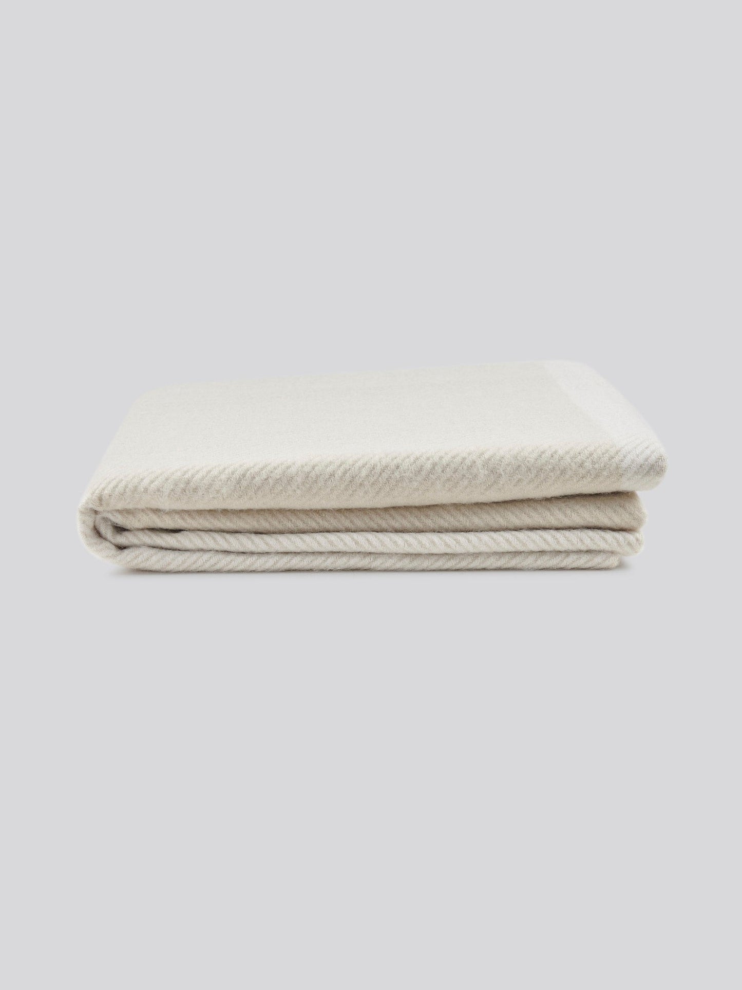 Tonal Herringbone Boxed Throw Vapor Blue