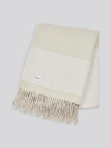 Tonal Herringbone Boxed Throw Vapor Blue