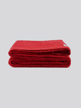 Premium Super Soft Hanging Throw Haute Red